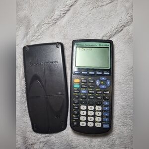 Texas Instruments TI-83 Plus Graphing Calculator with Cover